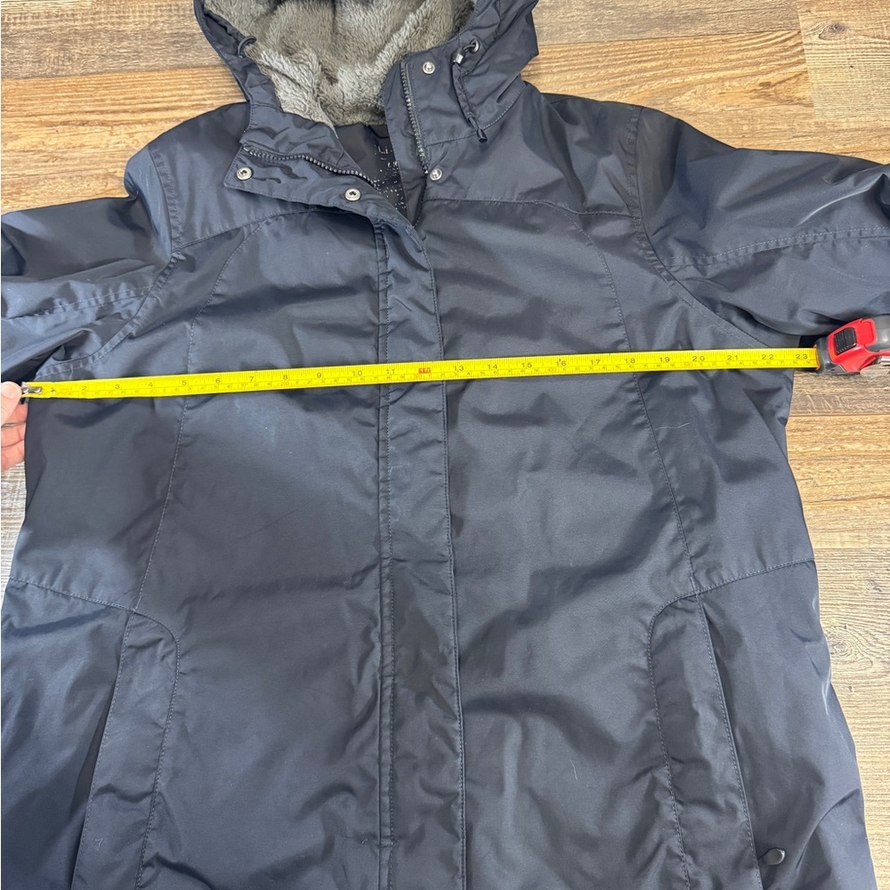 Men’s L.L.Bean Hooded Fleece Lined Jacket – Size Large - Picture 6 of 7